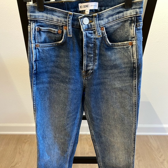Re/Done Originals 50’s Cigarette Jeans sz 24 - Picture 7 of 16